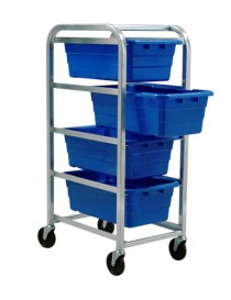 TR4-2516-8 Tub Rack with Cross Stack Tubs