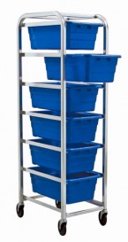 TR6-2516-8 Tub Rack with Cross Stack Tubs